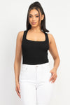 Square Neck Sweater Bodysuit