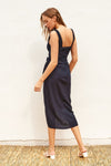 Heaven Sent Tulip Hem Midi Wrap Dress