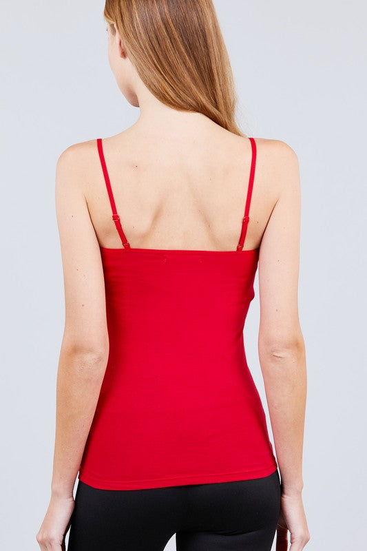 Crop Cami Jersey Top