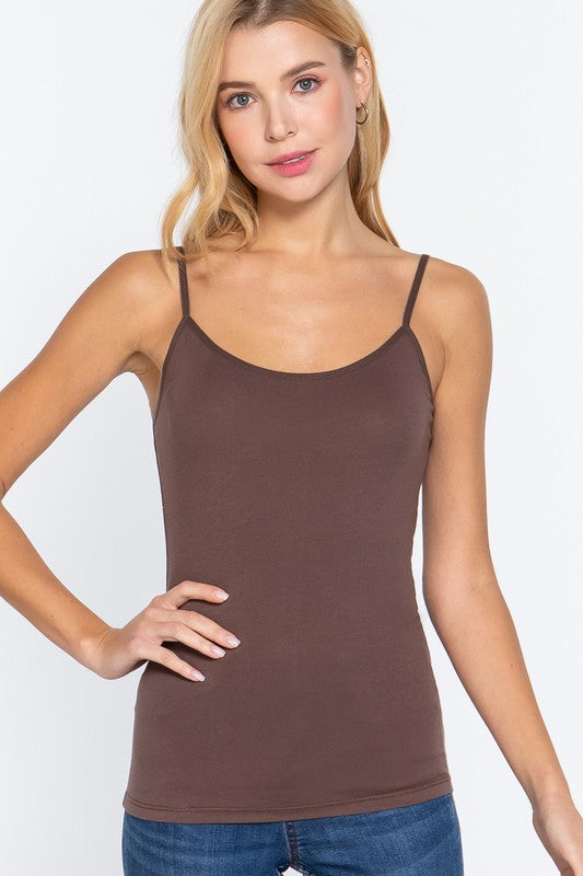 Crop Cami Jersey Top