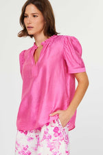 Split Neck Blouse