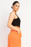 Double Layer Backless Bodysuit
