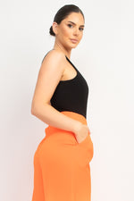 Double Layer Backless Bodysuit