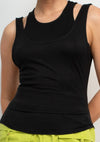 Sleeveless Cut Out Top