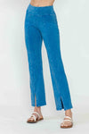 Straight Fit Pants  - Deep Azure