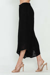 Bohemian Wide Leg Cropped Pants