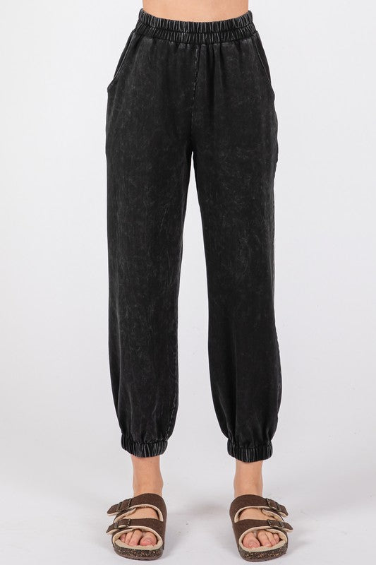 Garment Dye Jogger Pants