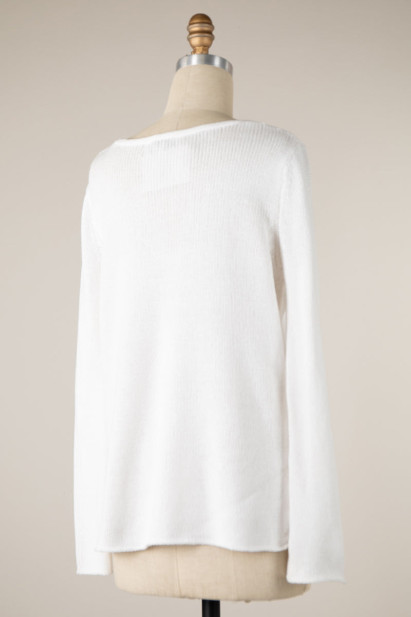 Light Weight Soft Knit Star Sweater Top