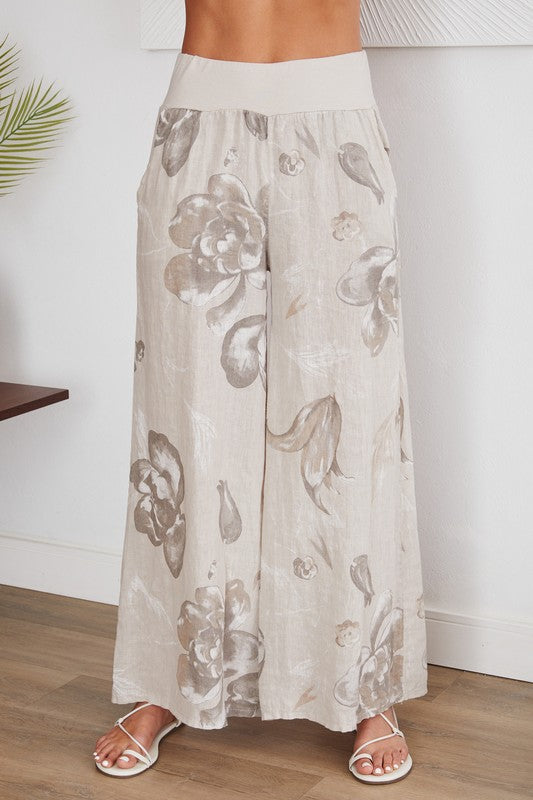 Beige Floral 0202