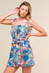 Printed Woven Romper