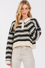 Striped Sweater Top