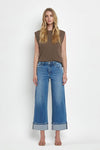 Flying Monkey High Rise Cuff Wide Jeans