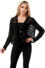 Ariella Short Lace Jacket