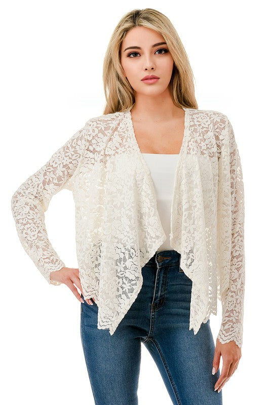 Ariella Short Lace Jacket