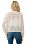 Ariella Short Lace Jacket