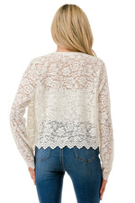 Ariella Short Lace Jacket