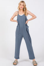 Cotton Relaxed Cami Jumpsuit