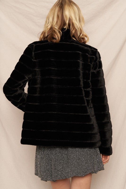 Black Fur Jacket