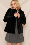 Black Fur Jacket