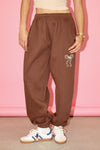 Ribbon Embroidery Sweatpants