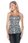 Ariella Fitted Tube Sequin Top