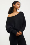 Long Sleeve Boat Neck Sweater