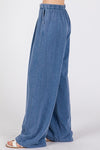 French Terry Wide Leg Pants