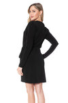 Ariella Long Sleeve Wrap Dress