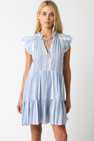 Blue White