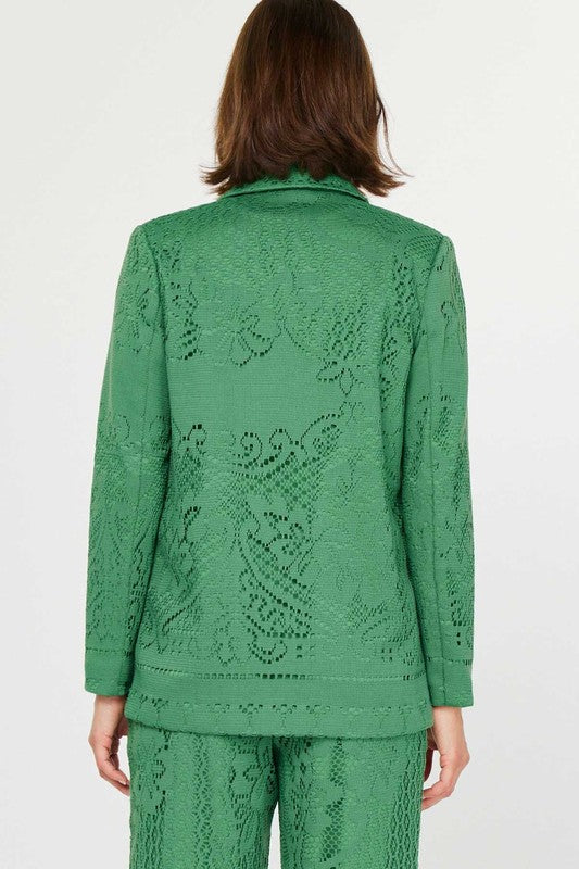 Long Sleeve Lace Jacket