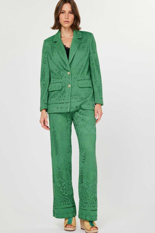 Long Sleeve Lace Jacket