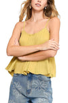 Sleeveless Spaghetti Strap Top