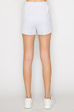 High Rise Side Stripe Mini Short