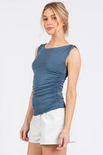 Double Layer Sleeveless Fitted Top