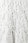 Braid Knit Pattern Sweater