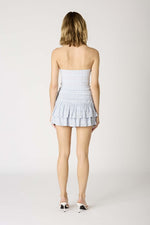 Textured Strapless Top