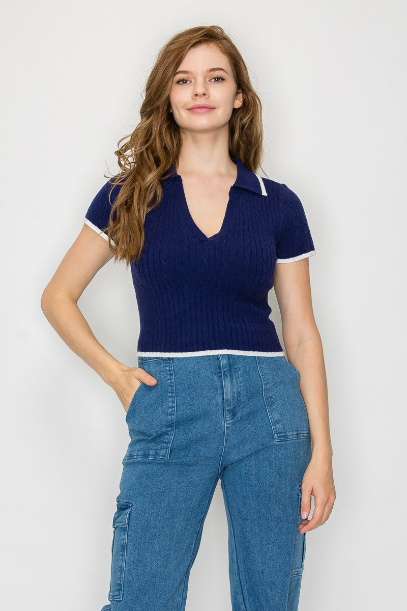 Navy/Ivory 0316