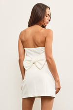 Strapless Bow Dress
