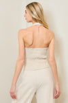 Linen Halter Top
