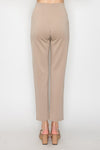 Straight Leg Pintuck Pants