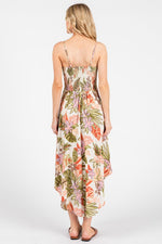 Floral Printed Slip Dress