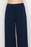 Side Trim One Tuck Pants
