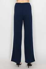Side Trim One Tuck Pants