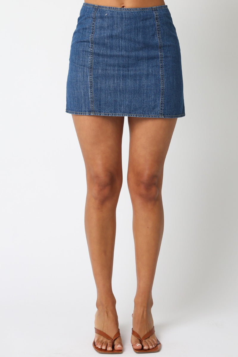 Iara Denim Skirt