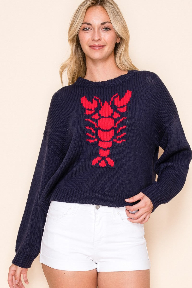 Navy/Red
