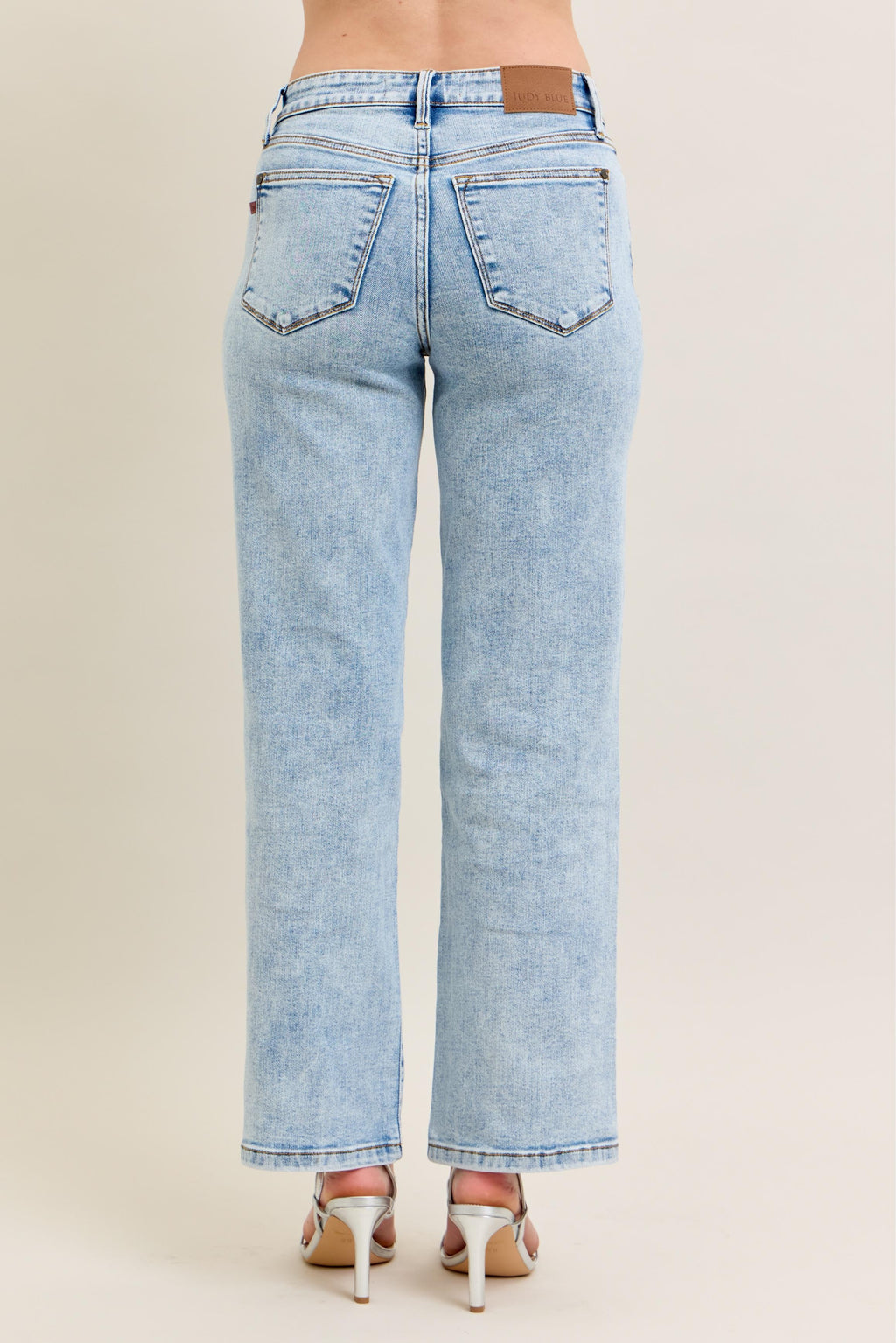Judy Blue Hw Stone Wash Straight Fit