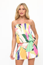 Tube Romper With Pockets