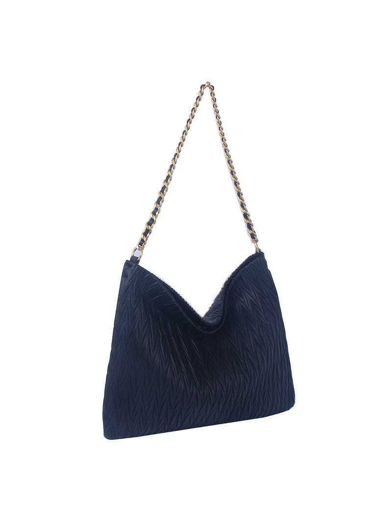 Unique Embossed Shoulder Bag