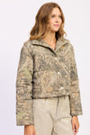 Woodland Camo Puffer Jacket