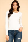 Classic Round Neck Knit Sweater